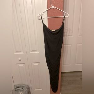Forever Rose Couture Long Black Body Con Dress. Size XL. Never Worn*